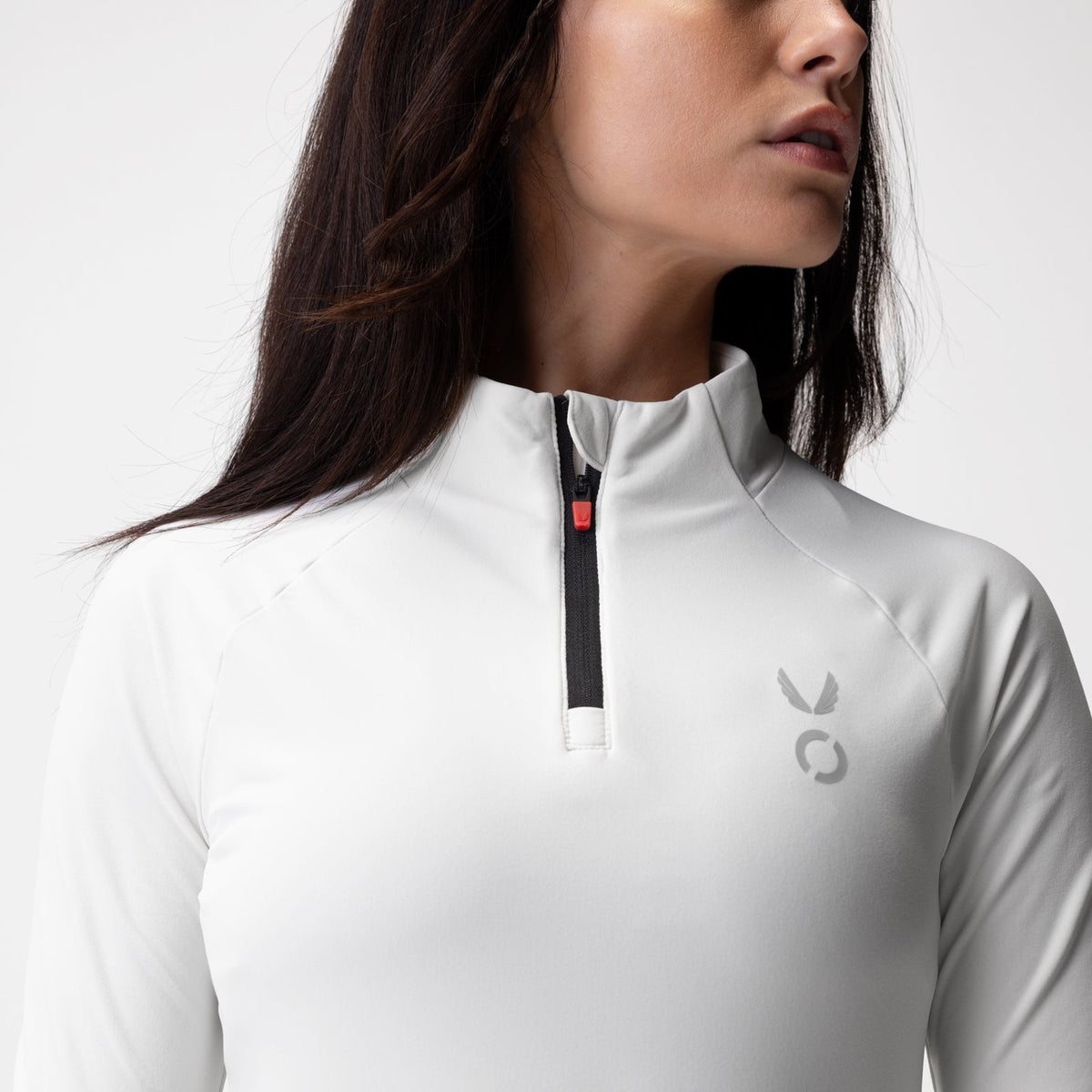 ASRV x Equinox Performance Quarter Zip - Ivory Cream | ASRV