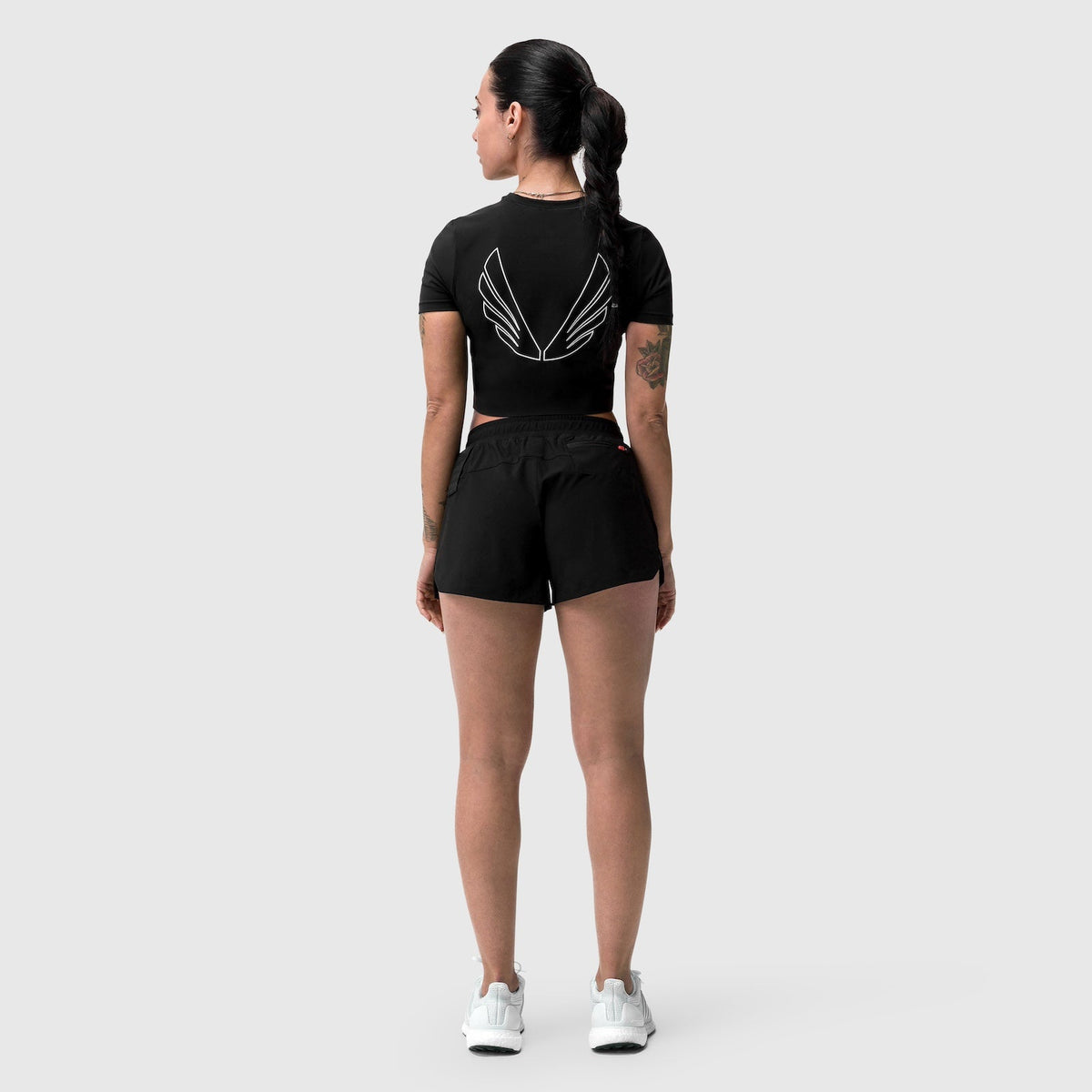 W037. Tetra-Lite® Linerless Short - Black "Bracket" | ASRV