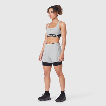 W087. Aerotex™ Side Split Liner Short - Slate Grey | ASRV