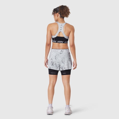 W087. Aerotex™ Side Split Liner Short - Sedona Snow Camo | ASRV