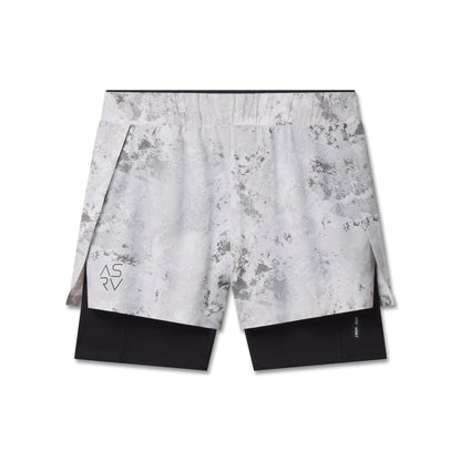 W087. Aerotex™ Side Split Liner Short - Sedona Snow Camo | ASRV