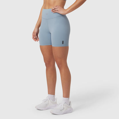 W064. LYCRA® ADAPTIV Biker Short - Light Sky | ASRV