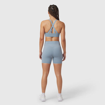 W064. LYCRA® ADAPTIV Biker Short - Light Sky | ASRV
