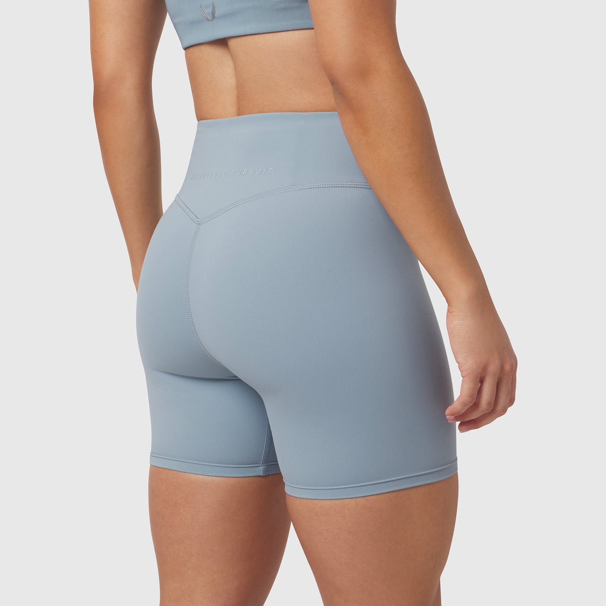 W064. LYCRA® ADAPTIV Biker Short - Light Sky | ASRV