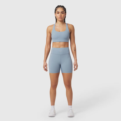 W064. LYCRA® ADAPTIV Biker Short - Light Sky | ASRV