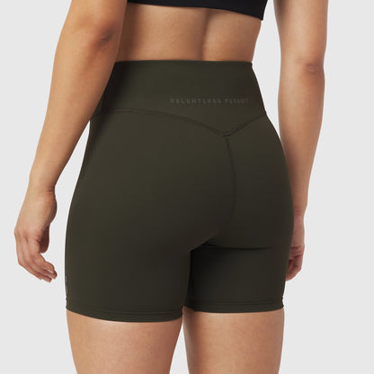 W064. LYCRA® ADAPTIV Biker Short - Olive | ASRV