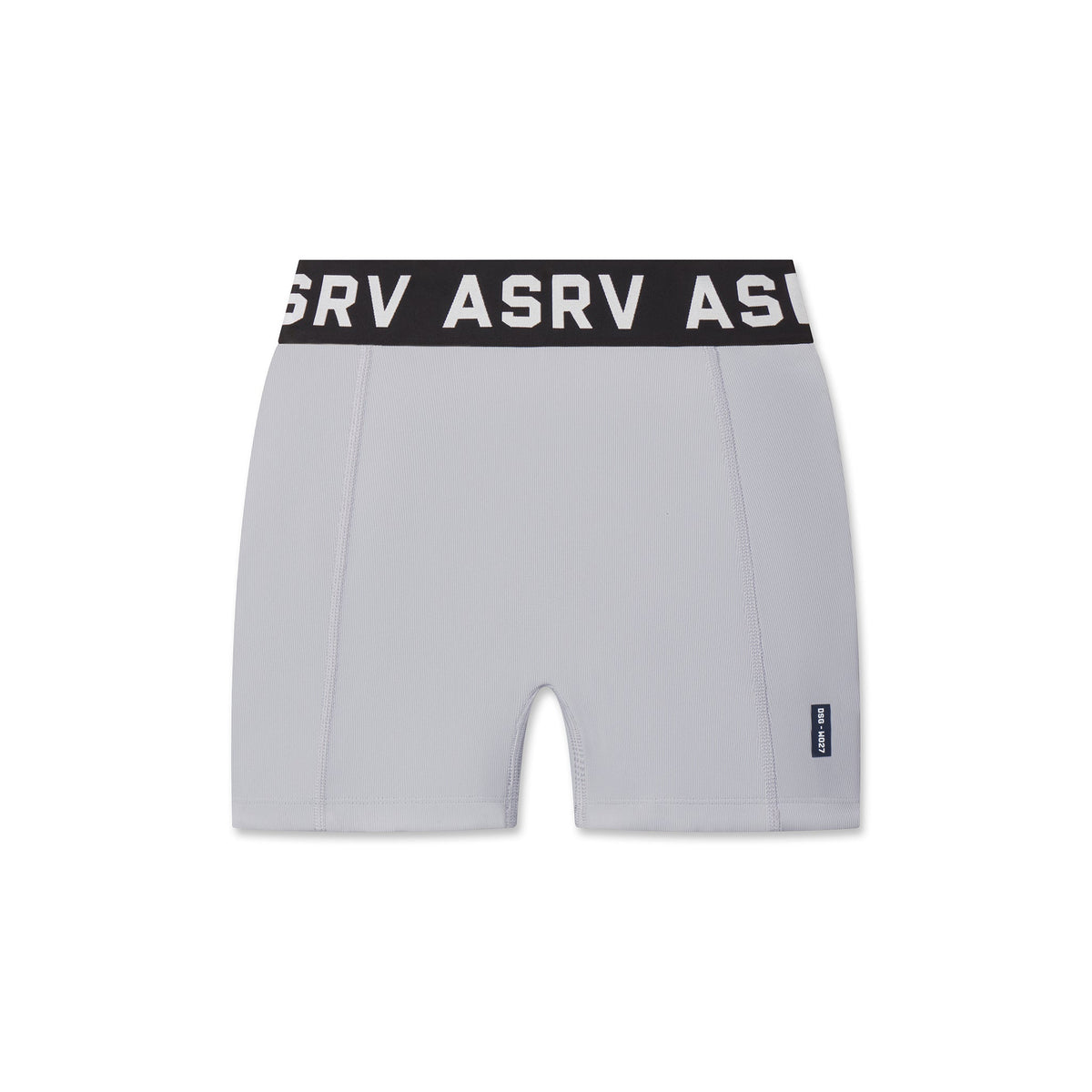 W027. LYCRA® Ribbed Short - Slate Grey | ASRV