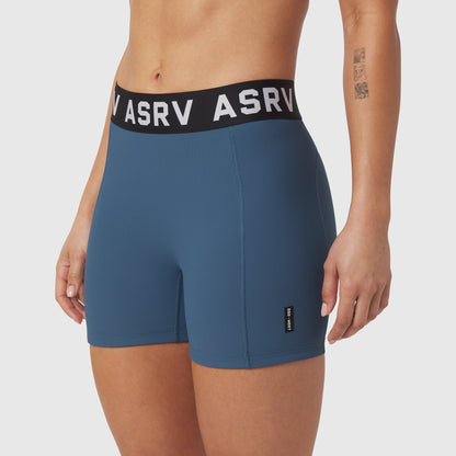 W027. LYCRA® Ribbed Short - Storm | ASRV