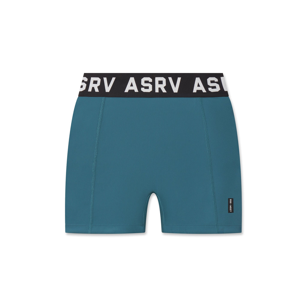 W027. LYCRA® Ribbed Short - Storm | ASRV