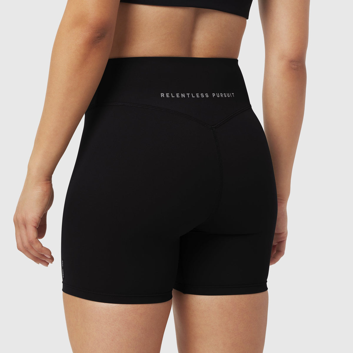 W064. LYCRA® ADAPTIV Biker Short - Black | ASRV
