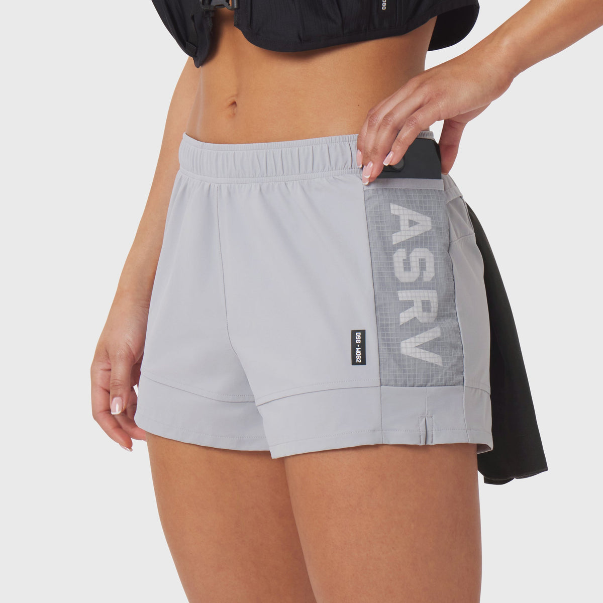 W062. Tetra-Lite® Adventure Short - Slate Grey | ASRV