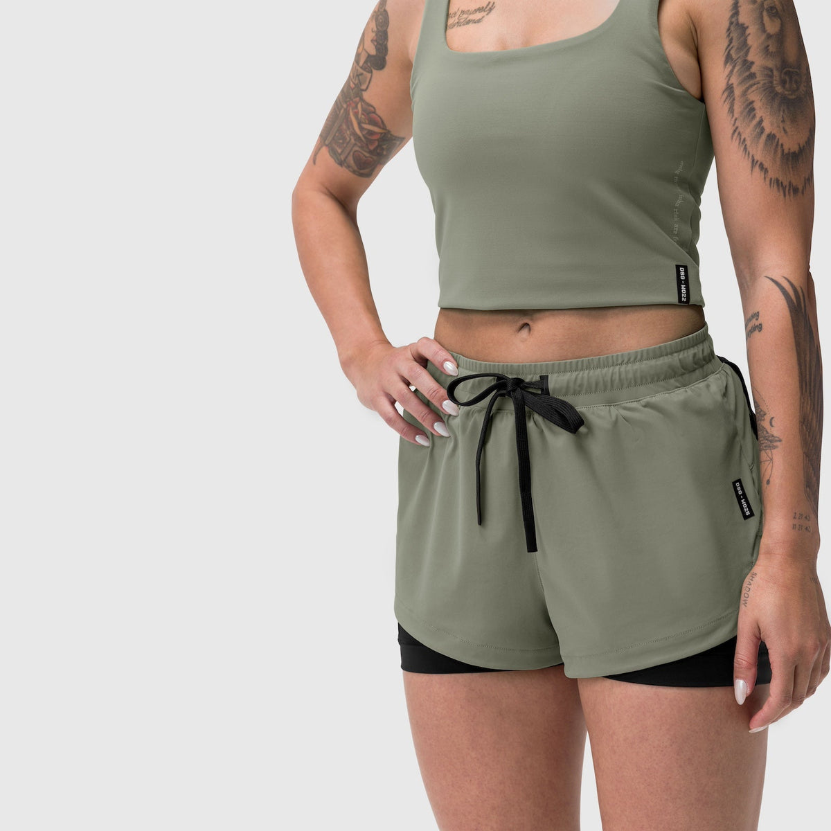 W025. Tetra-Lite® Liner Short - Sage | ASRV