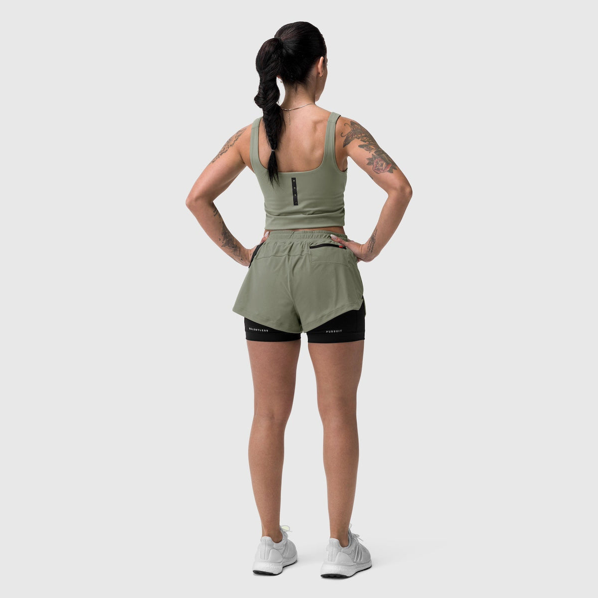 W025. Tetra-Lite® Liner Short - Sage | ASRV
