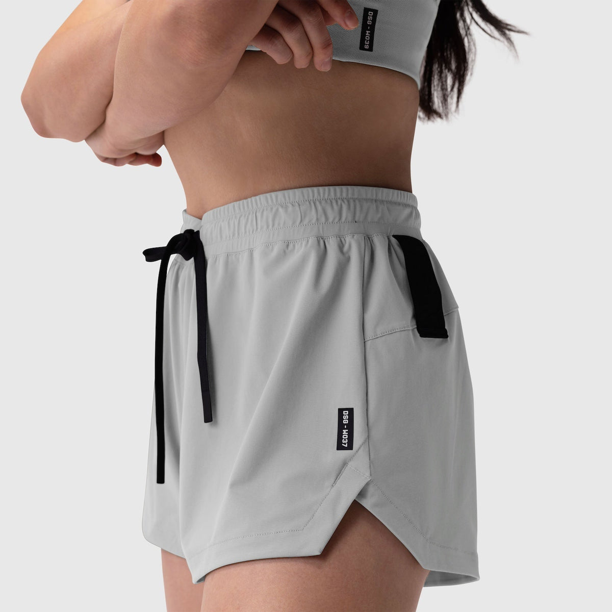 W037. Tetra-Lite® Linerless Short - Slate Grey | ASRV