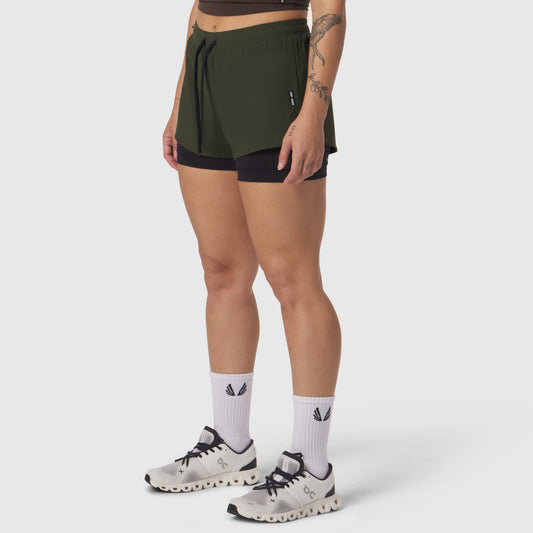 W025. Tetra-Lite® Liner Short - Olive | ASRV