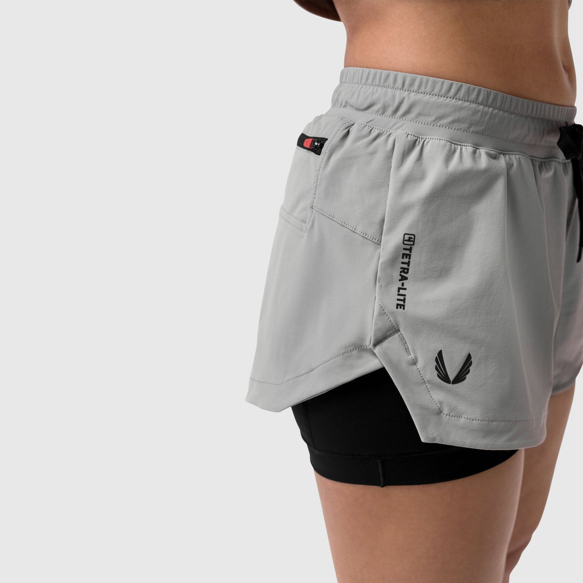 W025. Tetra-Lite® Liner Short - Slate Grey | ASRV