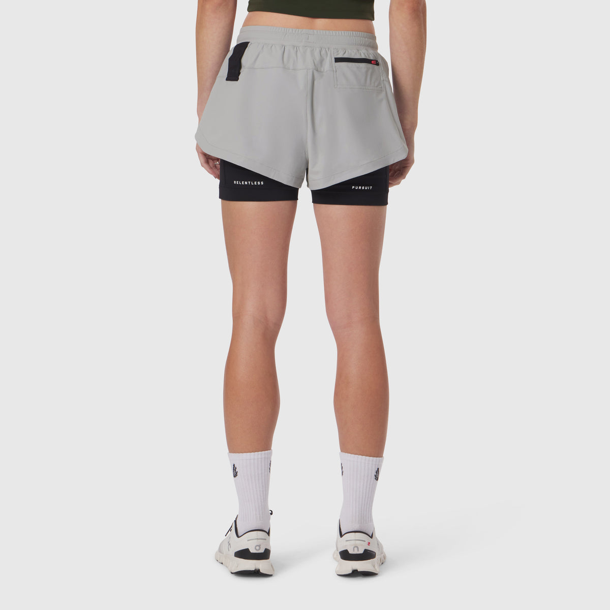 W025. Tetra-Lite® Liner Short - Slate Grey | ASRV