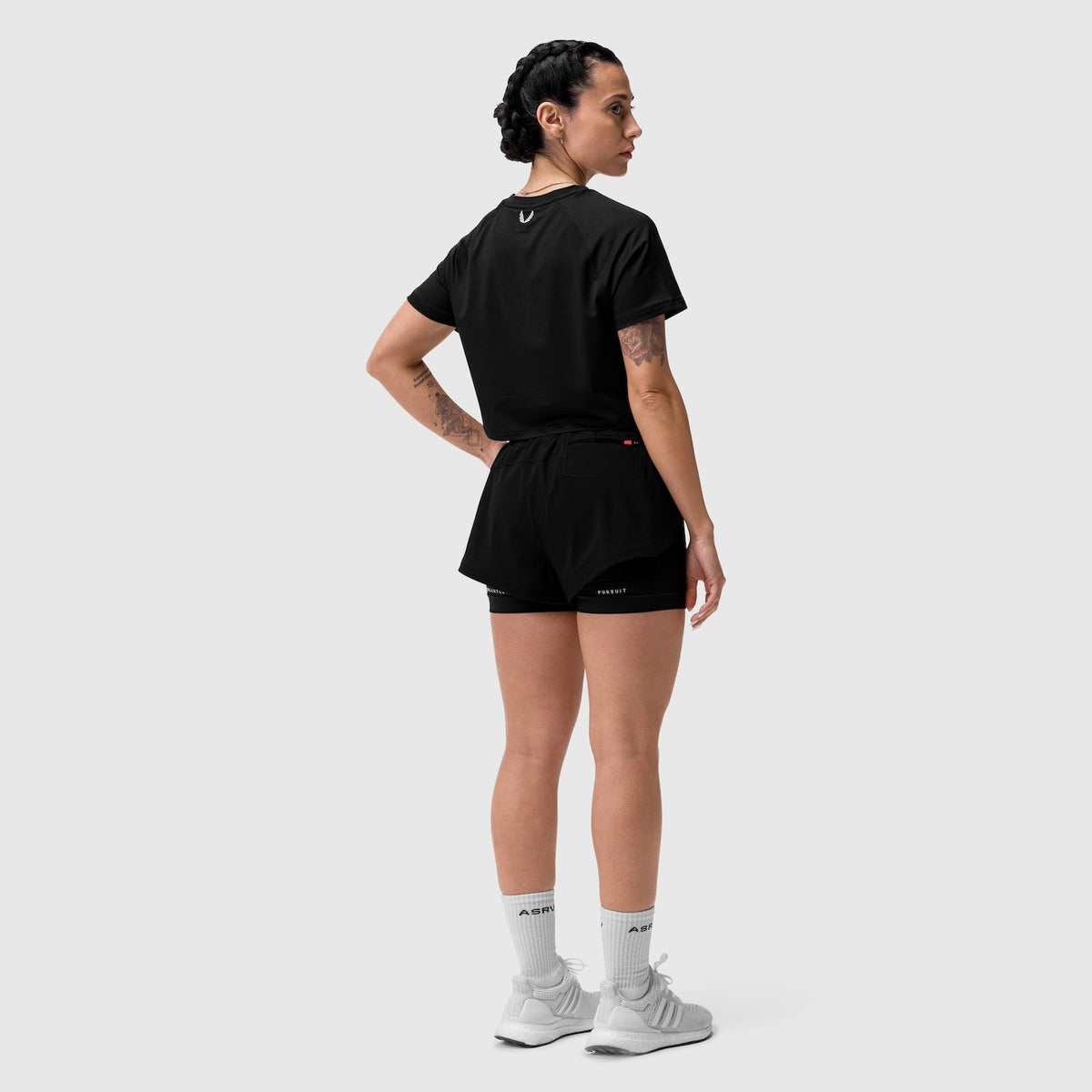 W025. Tetra-Lite® Liner Short - Black | ASRV