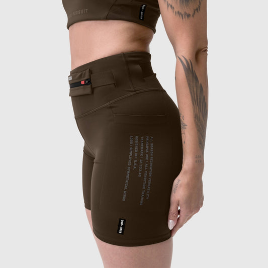 W029. LYCRA® 3-in-1 Biker Short - Dark Earth | ASRV