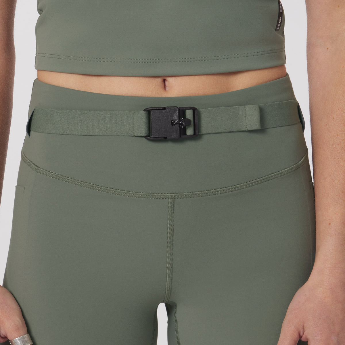 W029. LYCRA® 3-in-1 Biker Short - Sage | ASRV