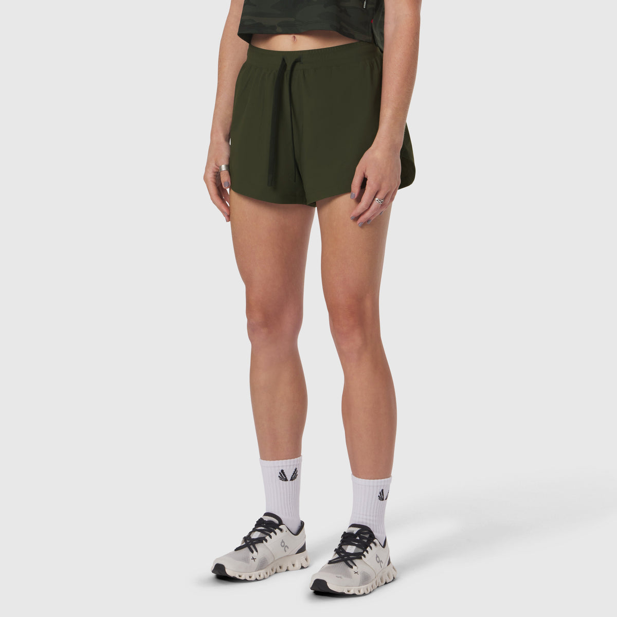 W037. Tetra-Lite® Linerless Short - Olive | ASRV