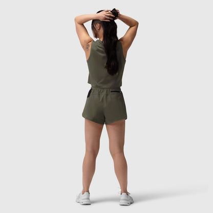 W037. Tetra-Lite® Linerless Short - Olive | ASRV