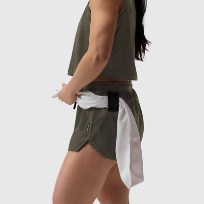 W037. Tetra-Lite® Linerless Short - Olive | ASRV