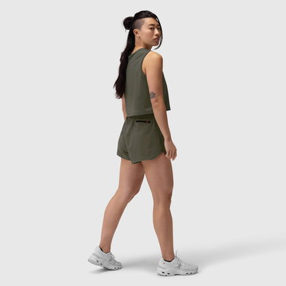 W037. Tetra-Lite® Linerless Short - Olive | ASRV