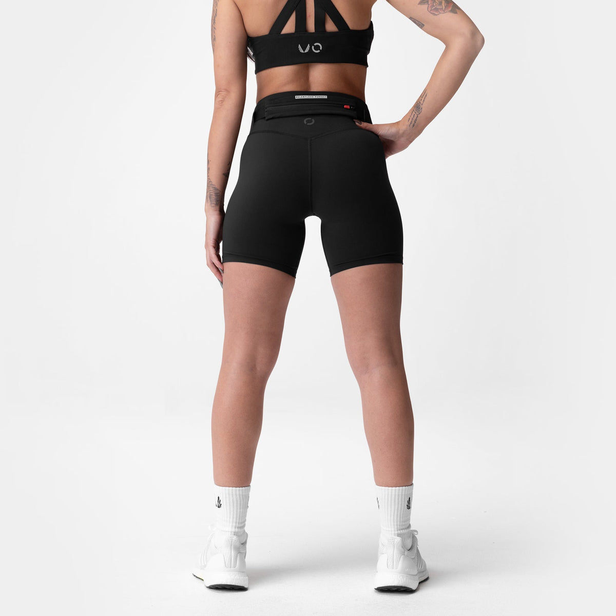 ASRV x Equinox Lycra® 3-In-1 Biker Short - Black | ASRV
