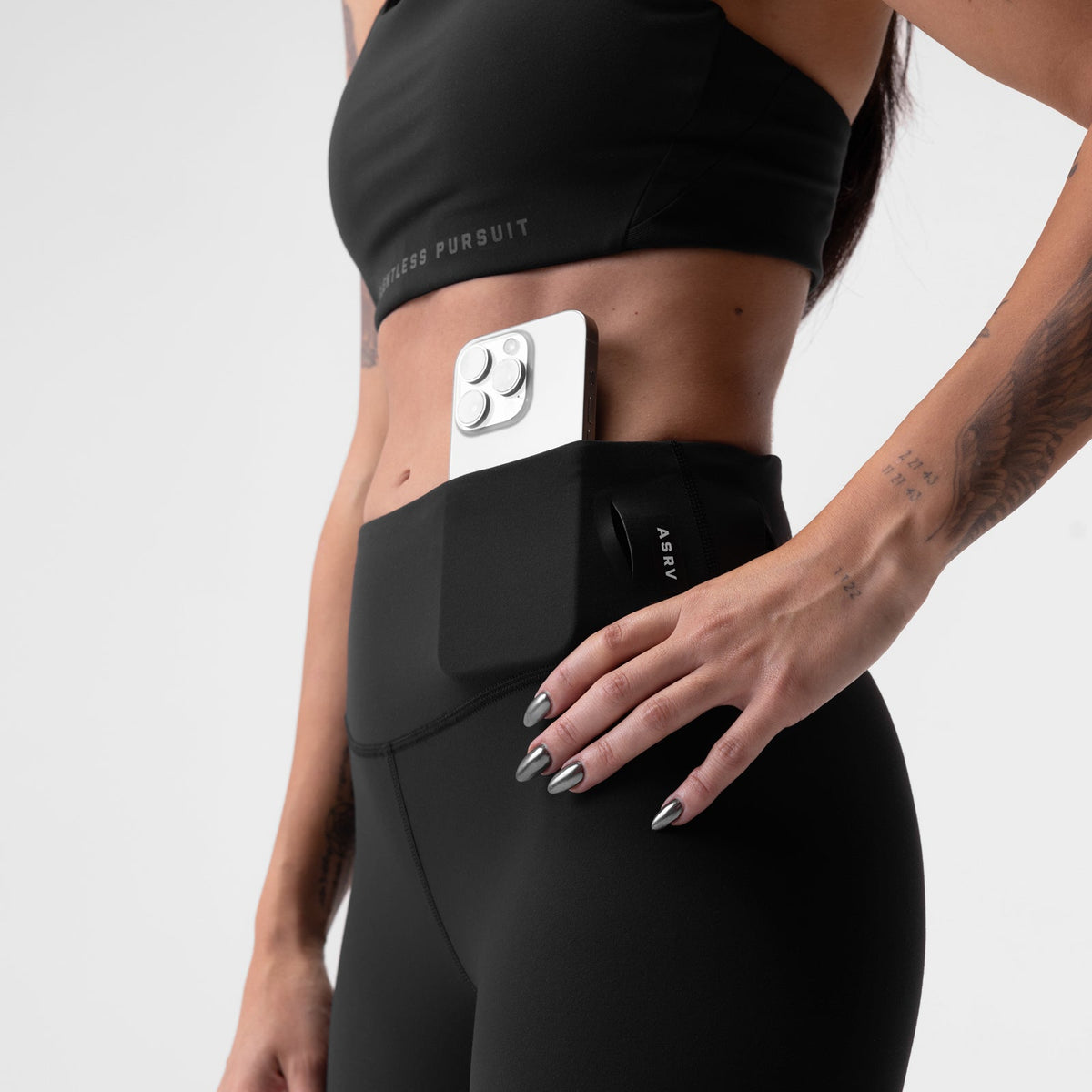 ASRV x Equinox Lycra® 3-In-1 Biker Short - Black | ASRV