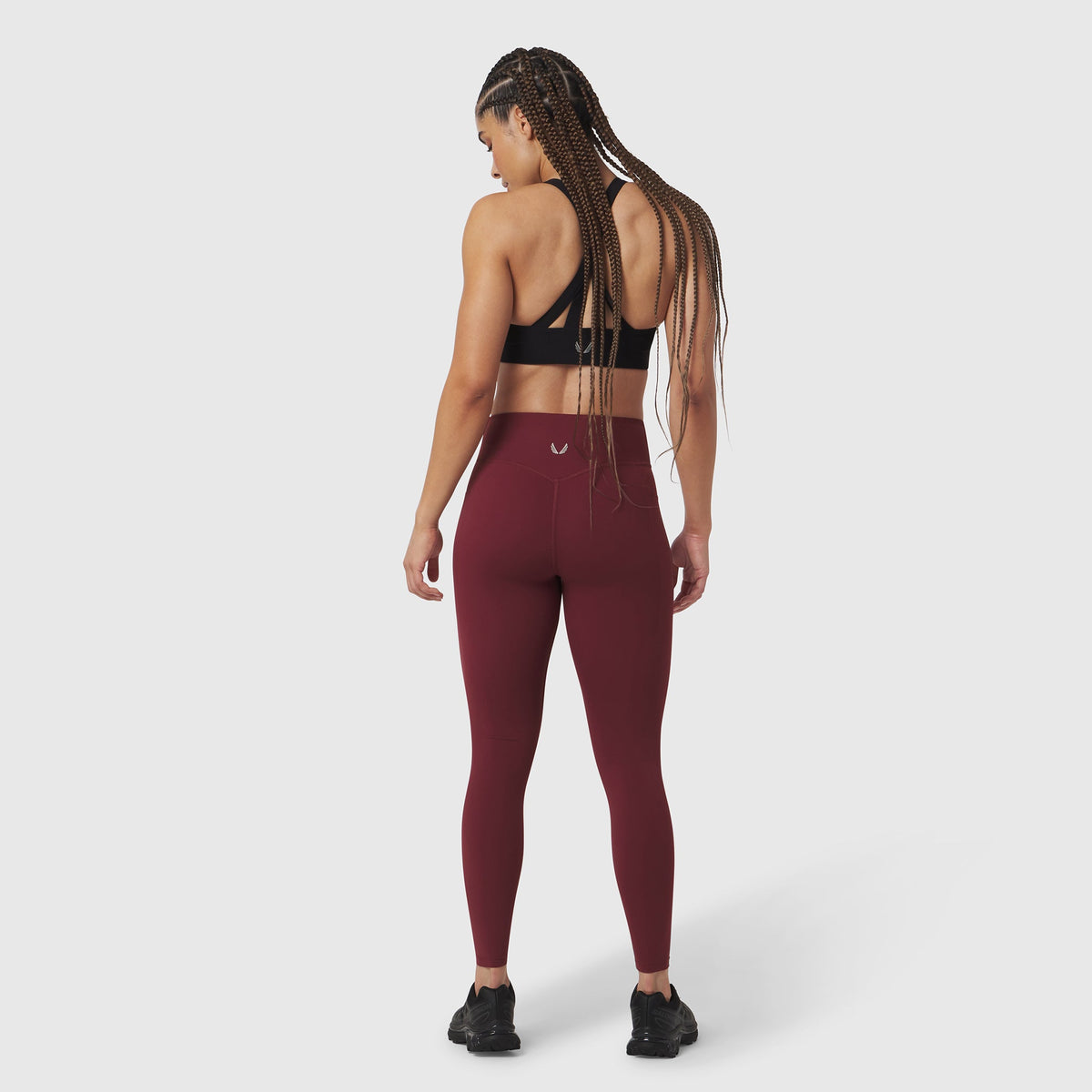 W072. LYCRA® ADAPTIV 4 Pocket Legging - Crimson | ASRV
