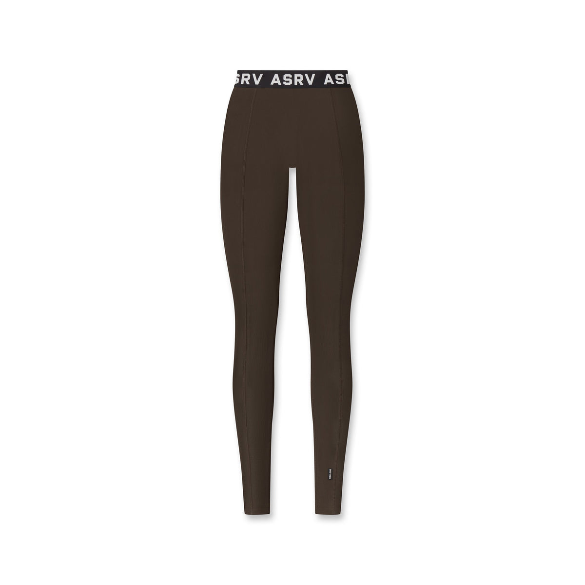 W071. LYCRA® Ribbed Legging - Dark Earth | ASRV