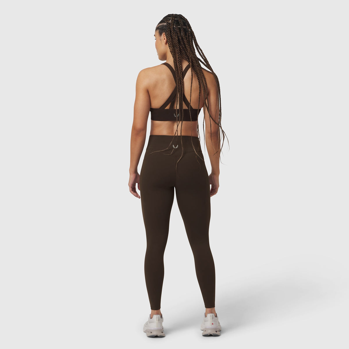 W072. LYCRA® ADAPTIV 4 Pocket Legging - Dark Earth | ASRV
