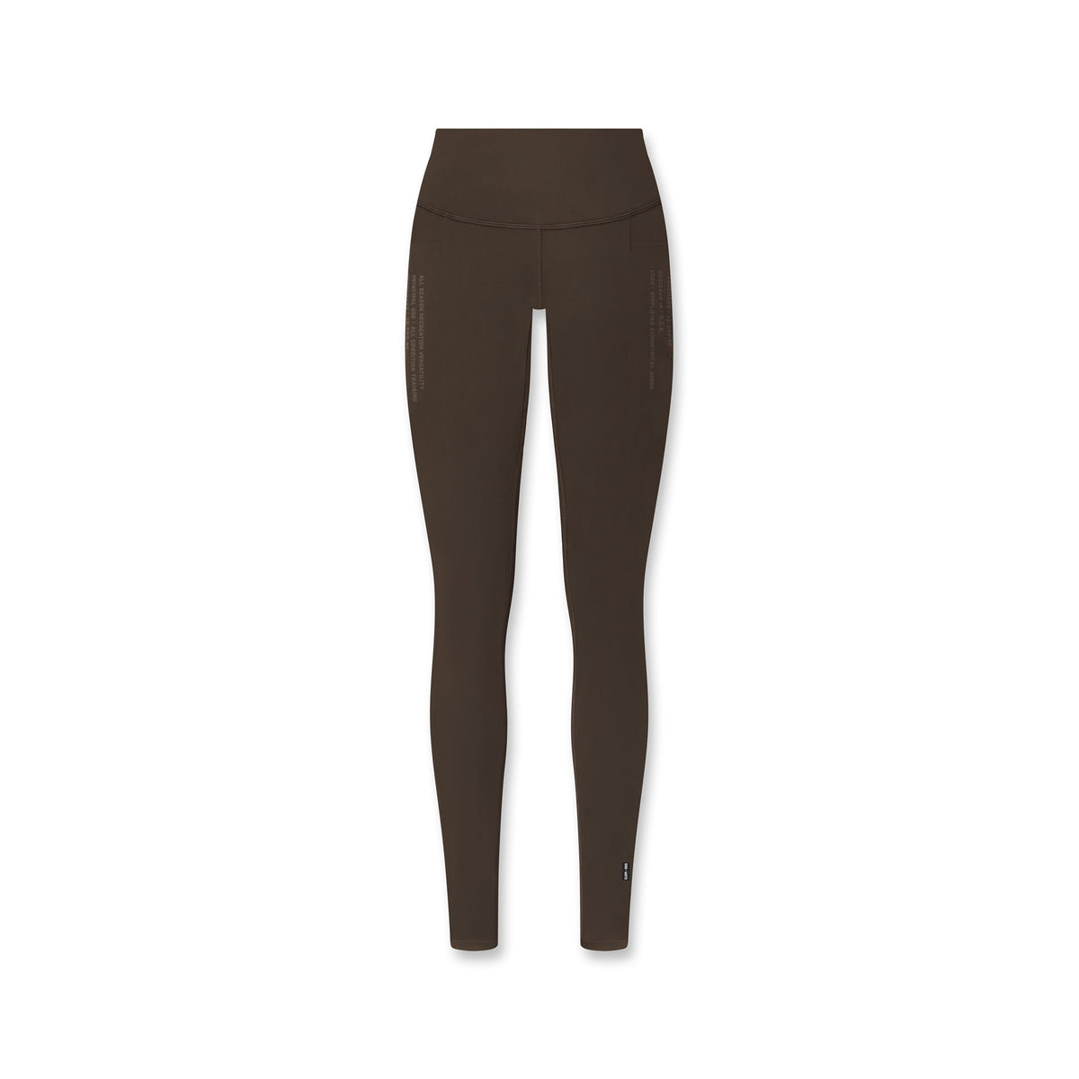 W072. LYCRA® ADAPTIV 4 Pocket Legging - Dark Earth | ASRV