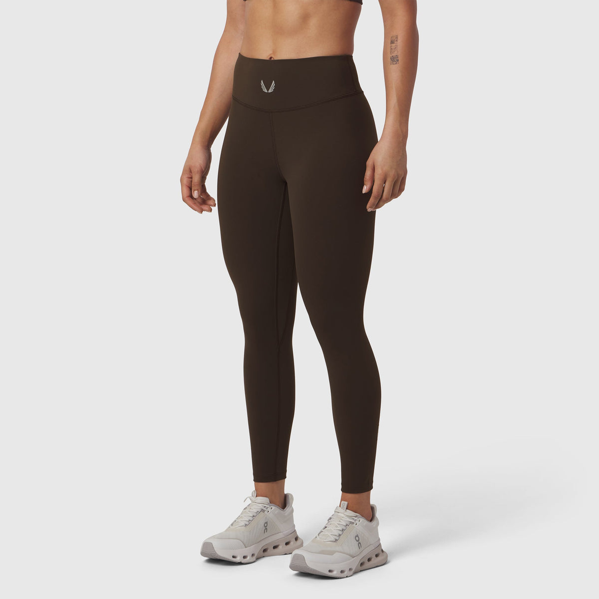 W002. LYCRA® ADAPTIV Legging - Dark Earth | ASRV