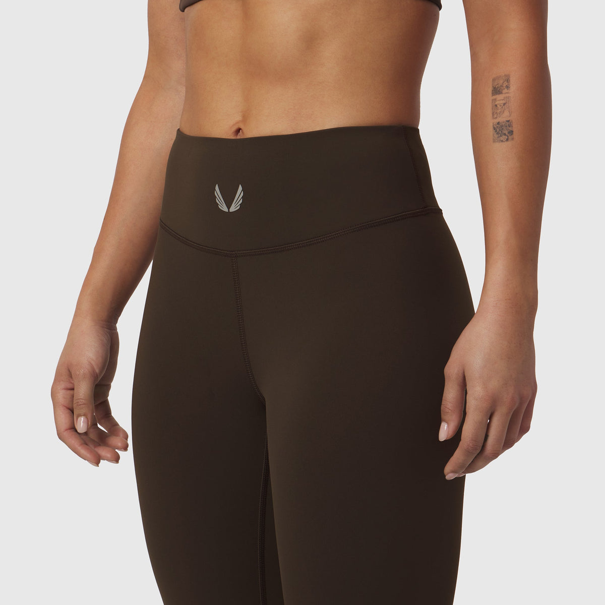 W002. LYCRA® ADAPTIV Legging - Dark Earth | ASRV