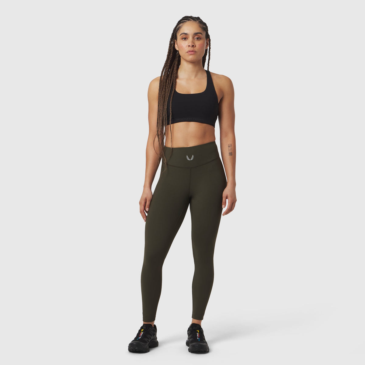 W002. LYCRA® ADAPTIV Legging - Olive | ASRV