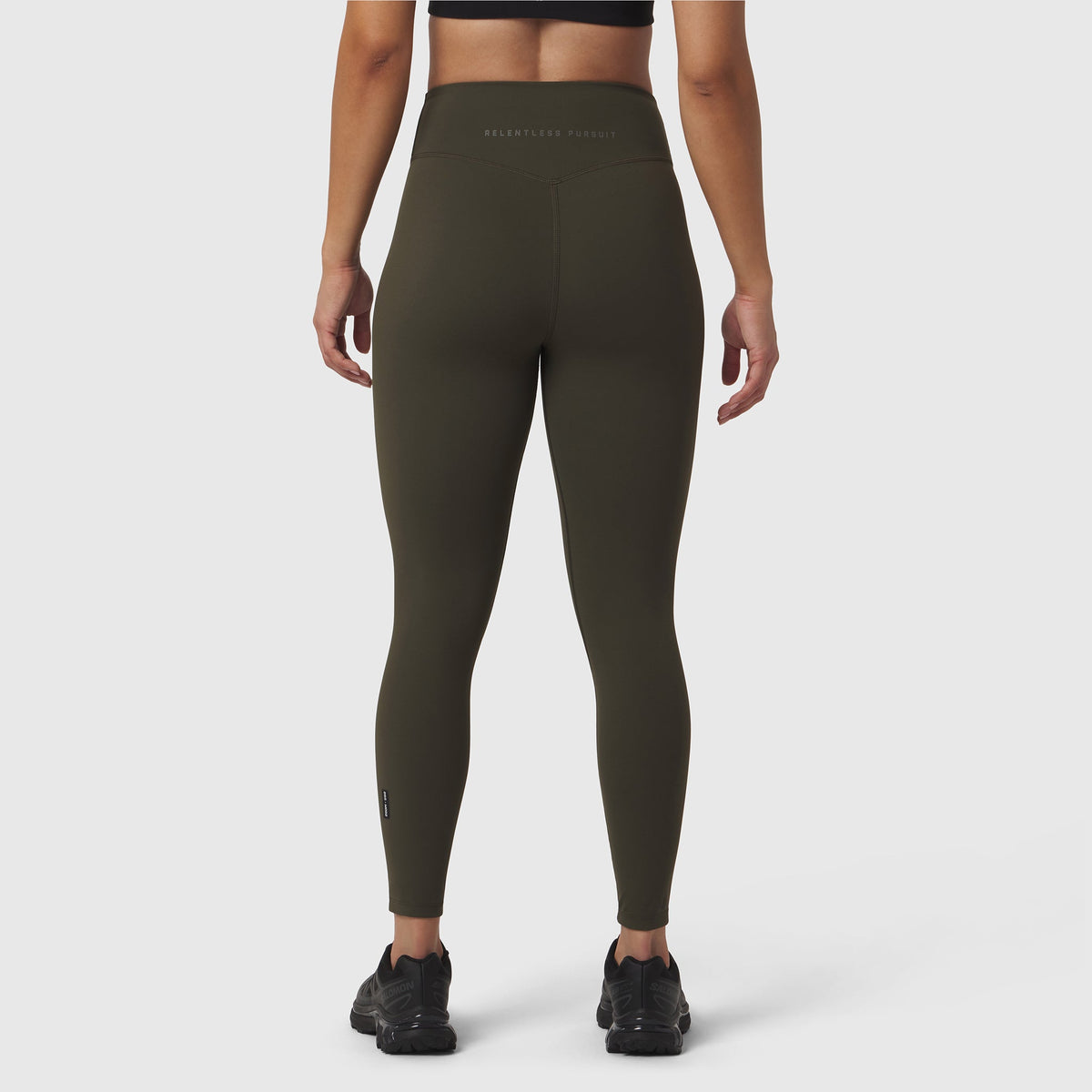 W002. LYCRA® ADAPTIV Legging - Olive | ASRV