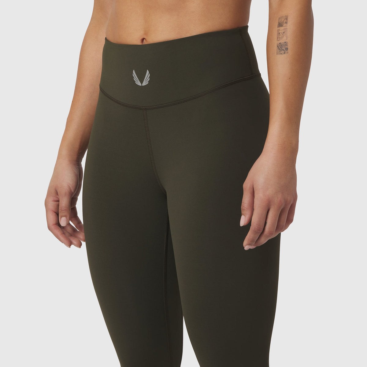 W002. LYCRA® ADAPTIV Legging - Olive | ASRV