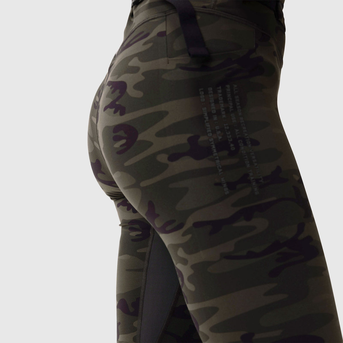 W030. LYCRA® 3-in-1 Legging - Dark Camo | ASRV