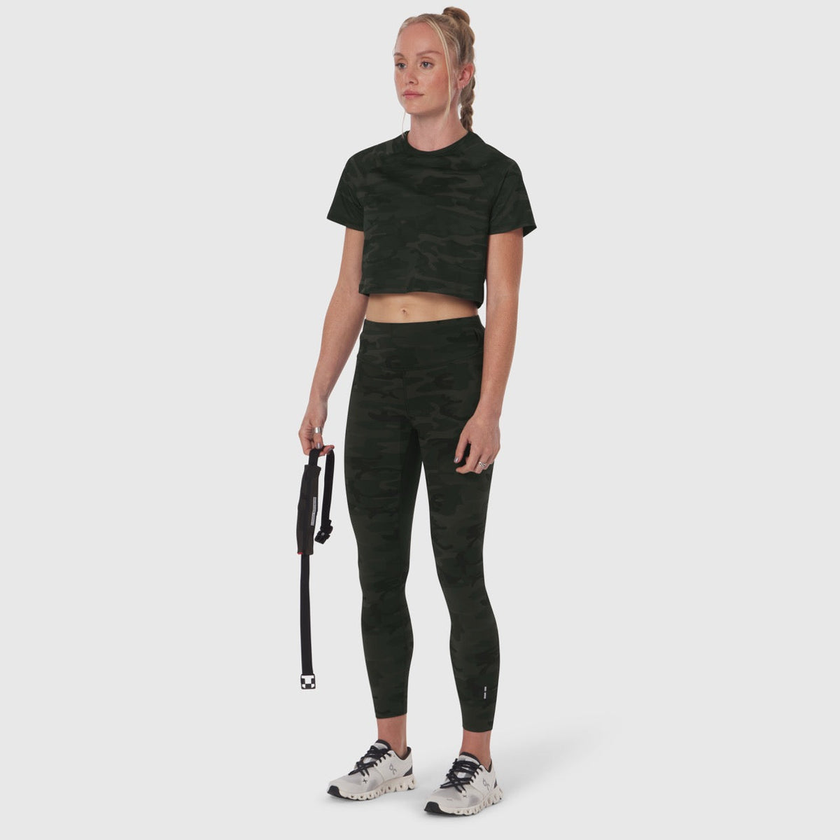 W030. LYCRA® 3-in-1 Legging - Dark Camo | ASRV