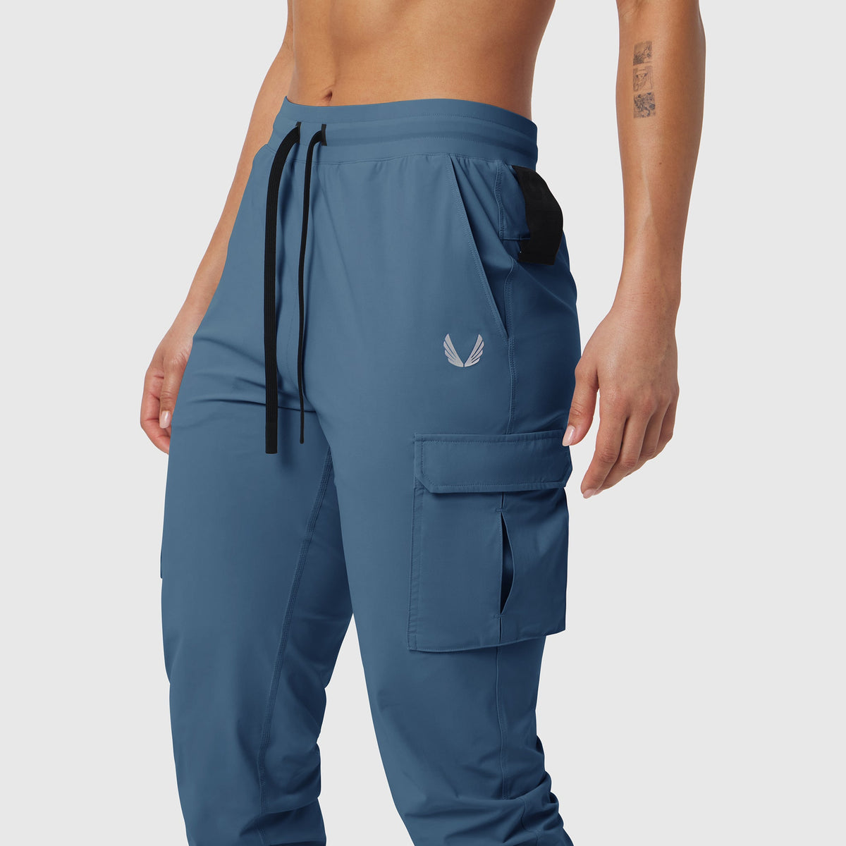 W032. Tetra-Lite® Cargo High Rib Jogger - Storm | ASRV