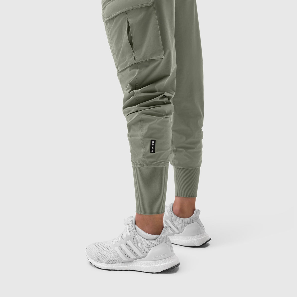 W032. Tetra-Lite® Cargo High Rib Jogger - Sage | ASRV