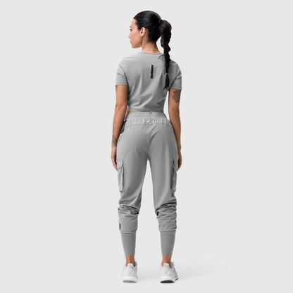 W032. Tetra-Lite® Cargo High Rib Jogger - Slate Grey | ASRV