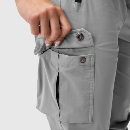 W032. Tetra-Lite® Cargo High Rib Jogger - Slate Grey | ASRV