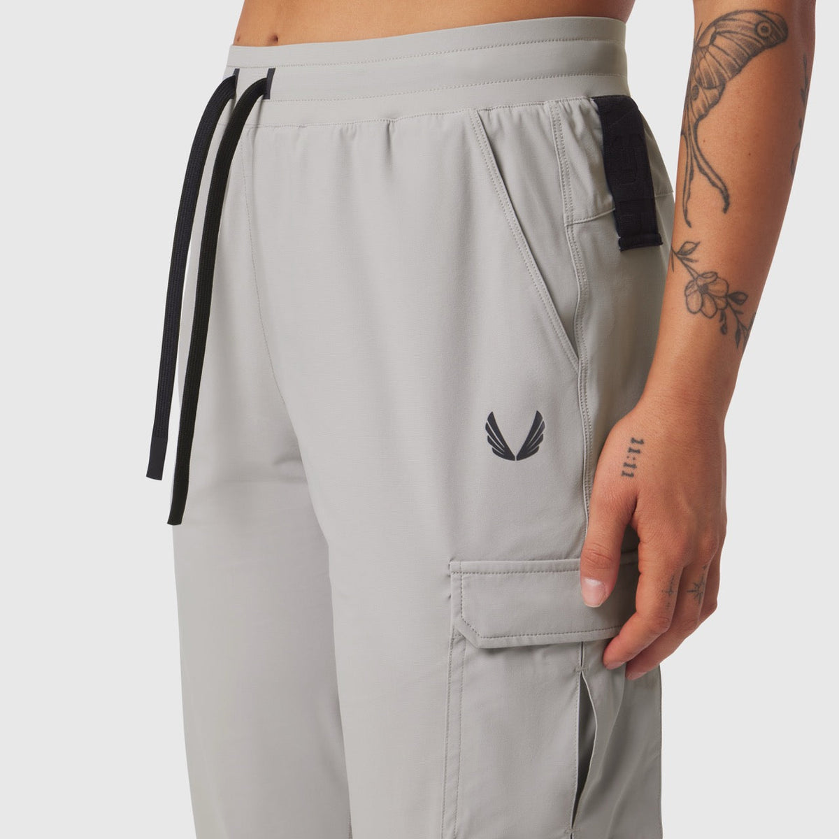 W032. Tetra-Lite® Cargo High Rib Jogger - Slate Grey | ASRV