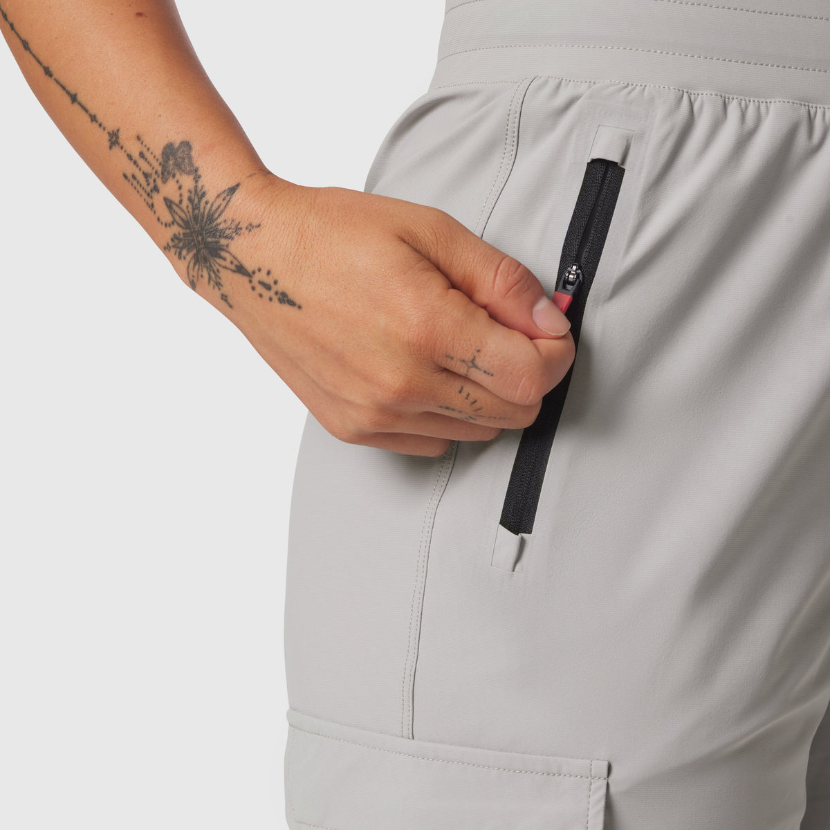 W032. Tetra-Lite® Cargo High Rib Jogger - Slate Grey | ASRV