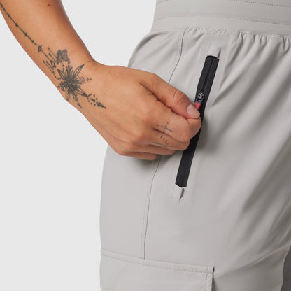 W032. Tetra-Lite® Cargo High Rib Jogger - Slate Grey | ASRV