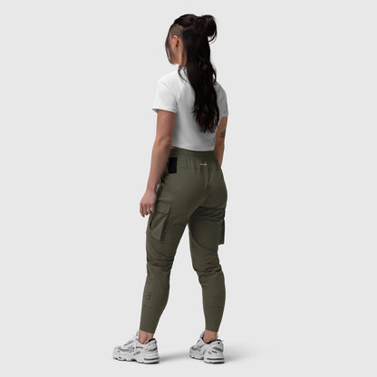 W032. Tetra-Lite® Cargo High Rib Jogger - Olive | ASRV
