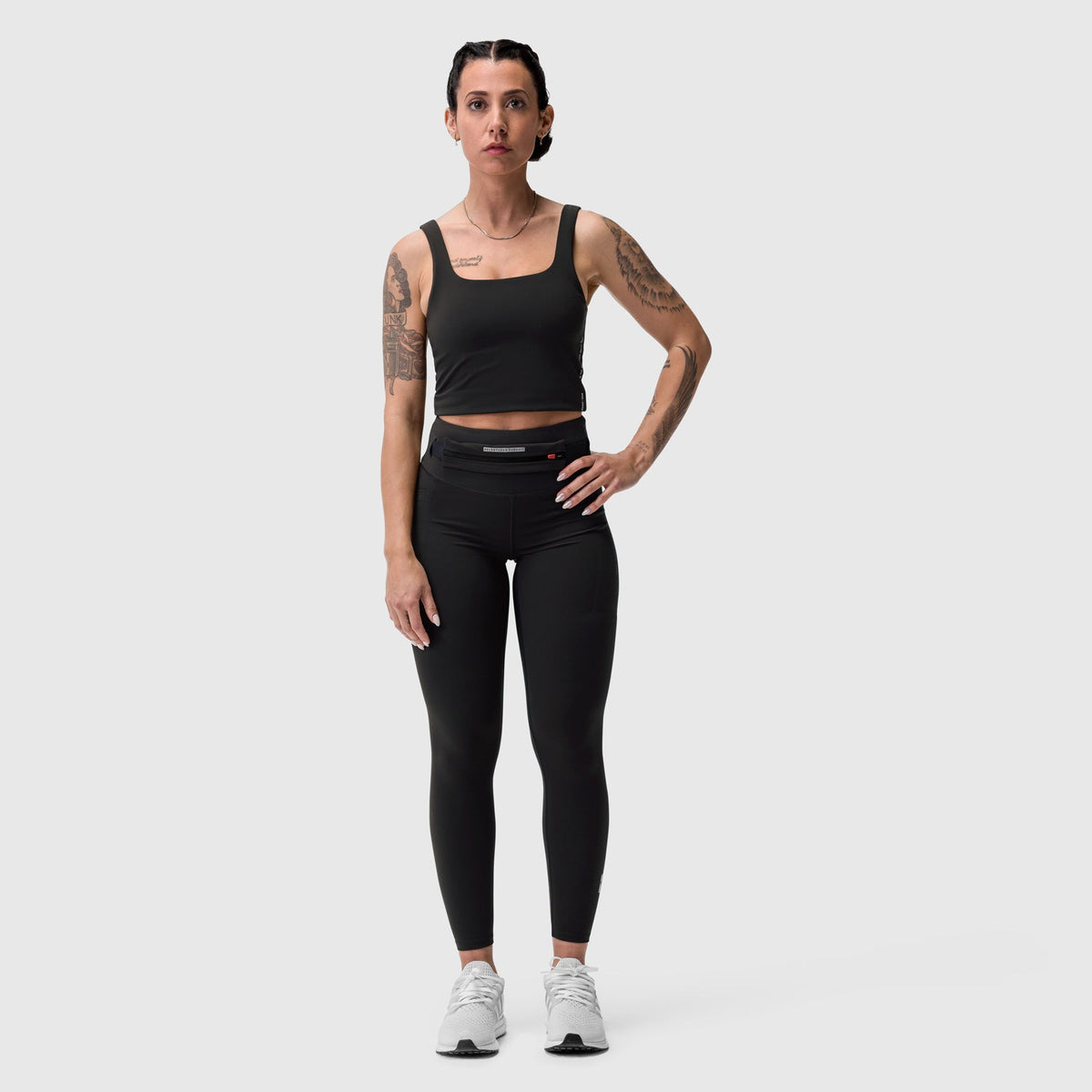 W030. LYCRA® 3-in-1 Legging - Black | ASRV